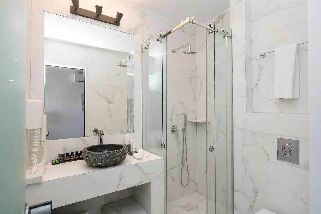 DOUBLE SIDE SEA VIEW Room, Greco Philia Elia Mykonos, Halkidiki