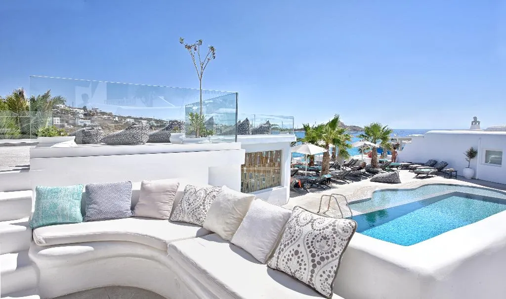Terrace, Petinos Beach, Mykonos