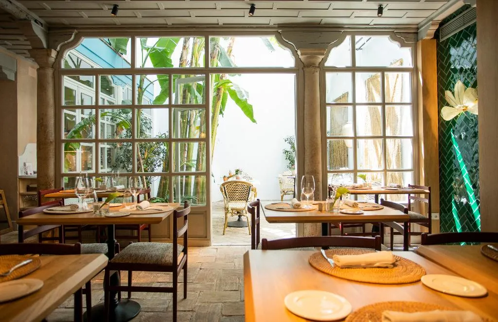 Restaurant, Hospes Las Casas del Rey de Baeza,, Seville