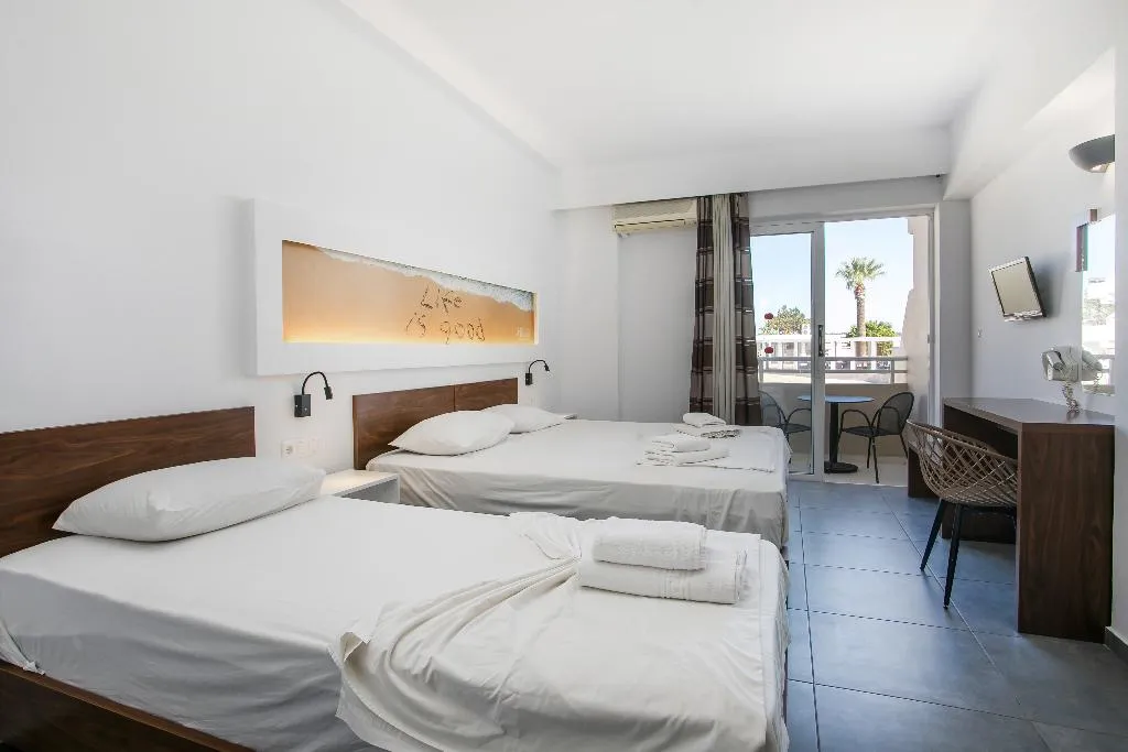DOUBLE SEA VIEW Room, Hillside Studios & Apartments, Rhodes