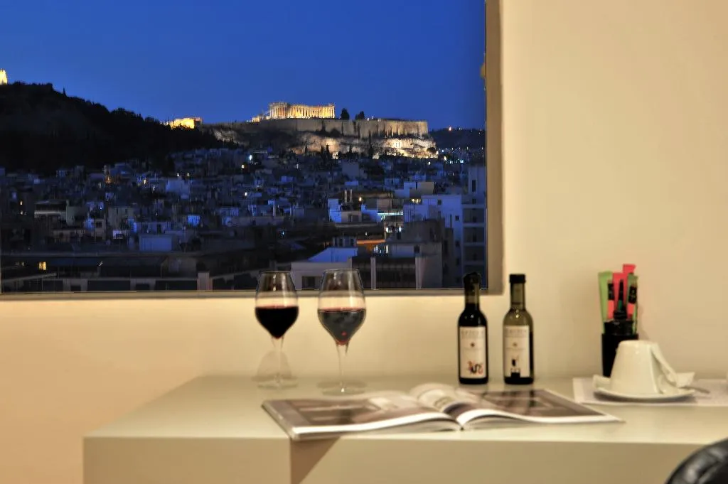 JUNIOR SUITE WITH VIEWS Room, Athenaeum Grand Hotel, Athens
