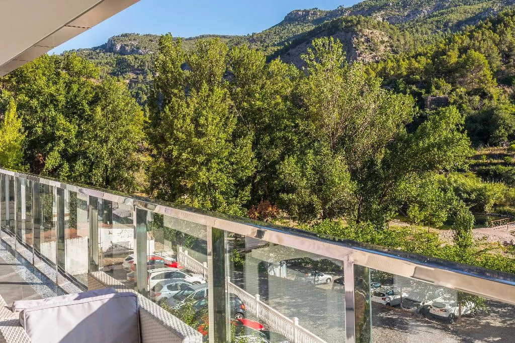 Terrace, Hotel Rosaleda del Mijares, Valencia