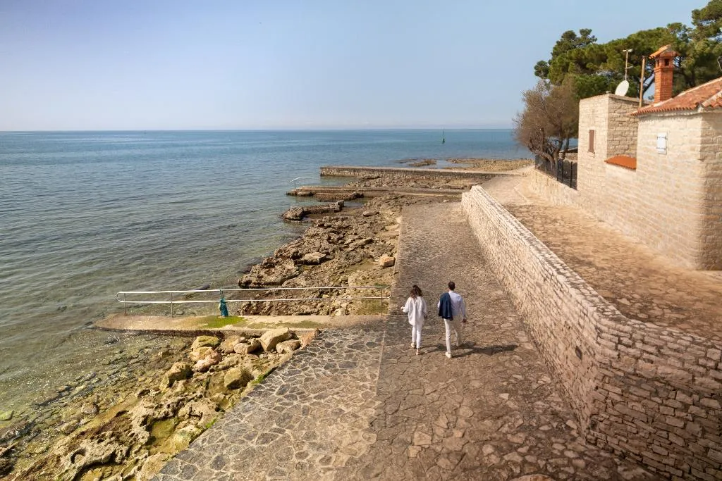 Beach, Blu Mare Hotel, Istria