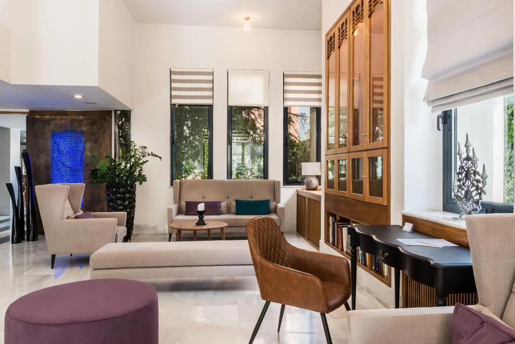 Lobby, Avra City Hotel, Crete