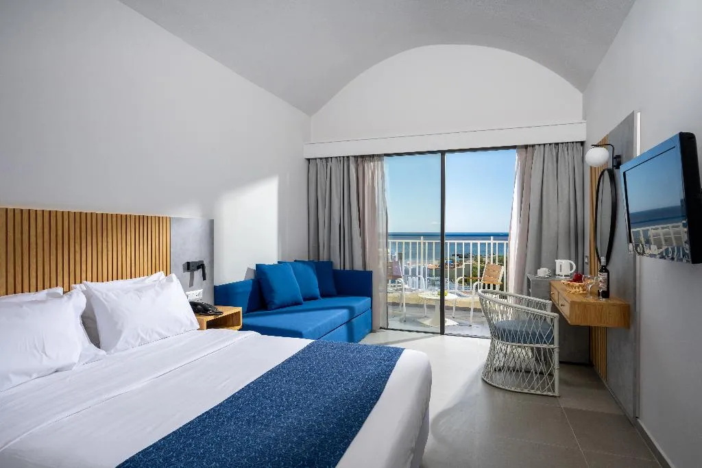 Double or Twin SEA VIEW Room, Mare Blue, Crete