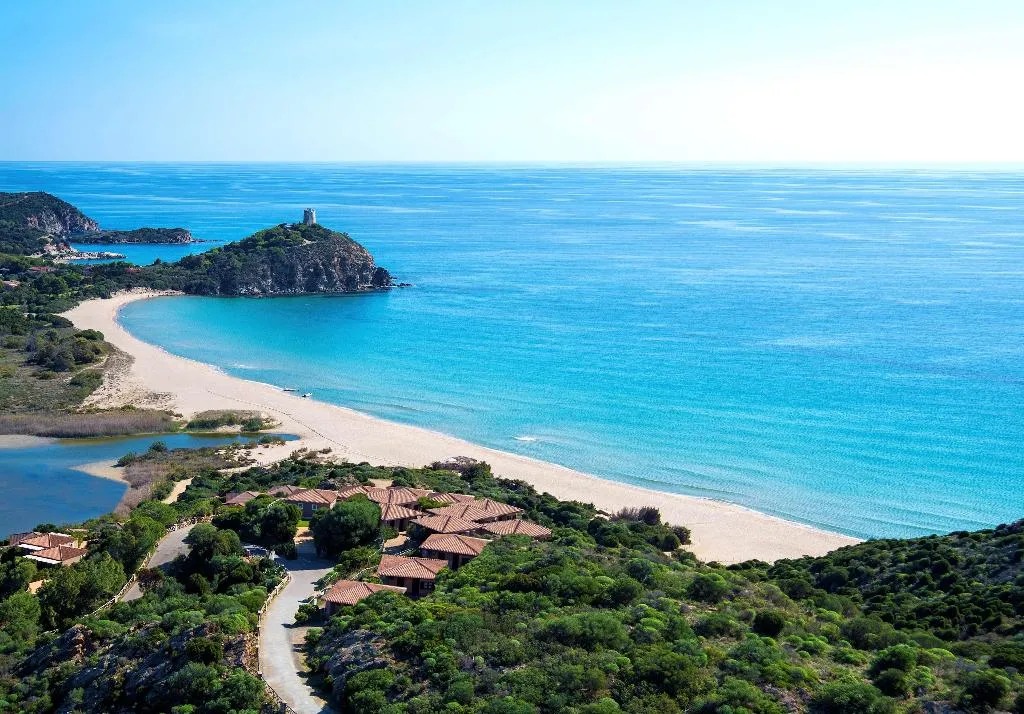 General view, Baia di Chia Resort Sardinia, Curio Collection, Cagliari