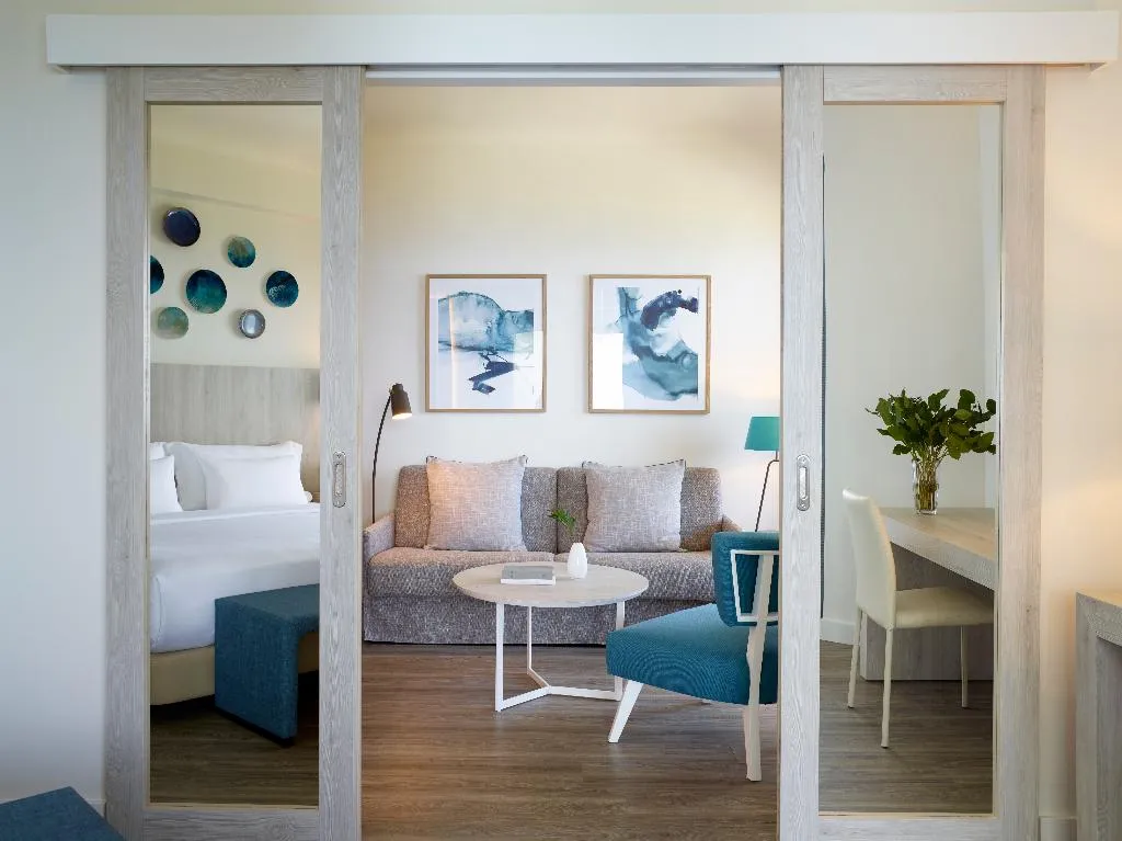JUNIOR SUITE SEA VIEW Room, Amus Hotel and Spa, Rhodes