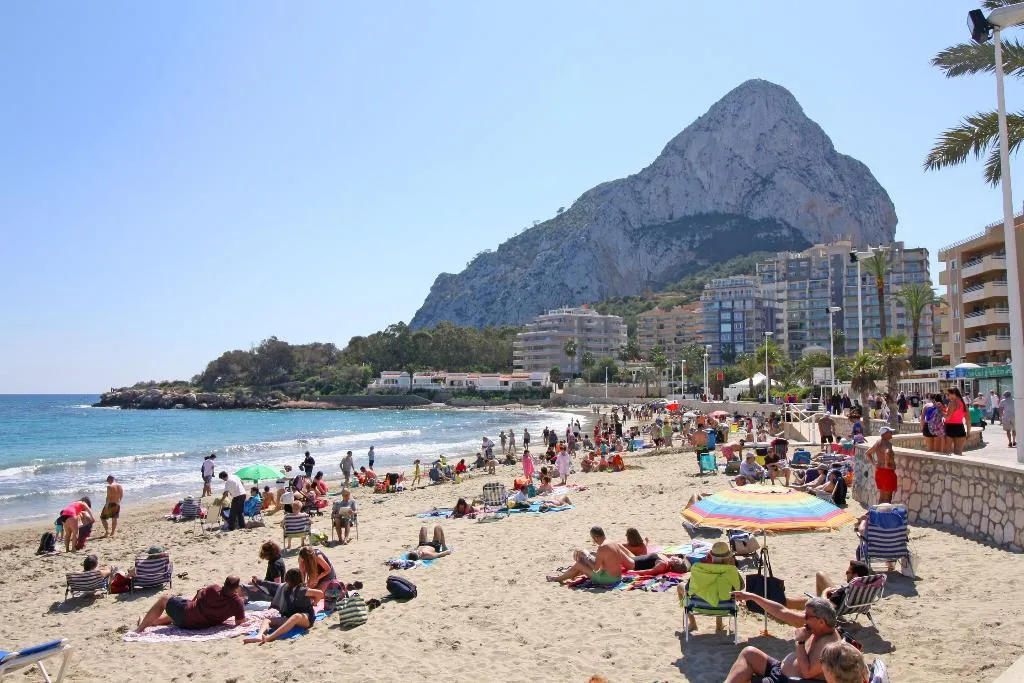 Beach, Costa Calpe Apartamentos, Costa Blanca