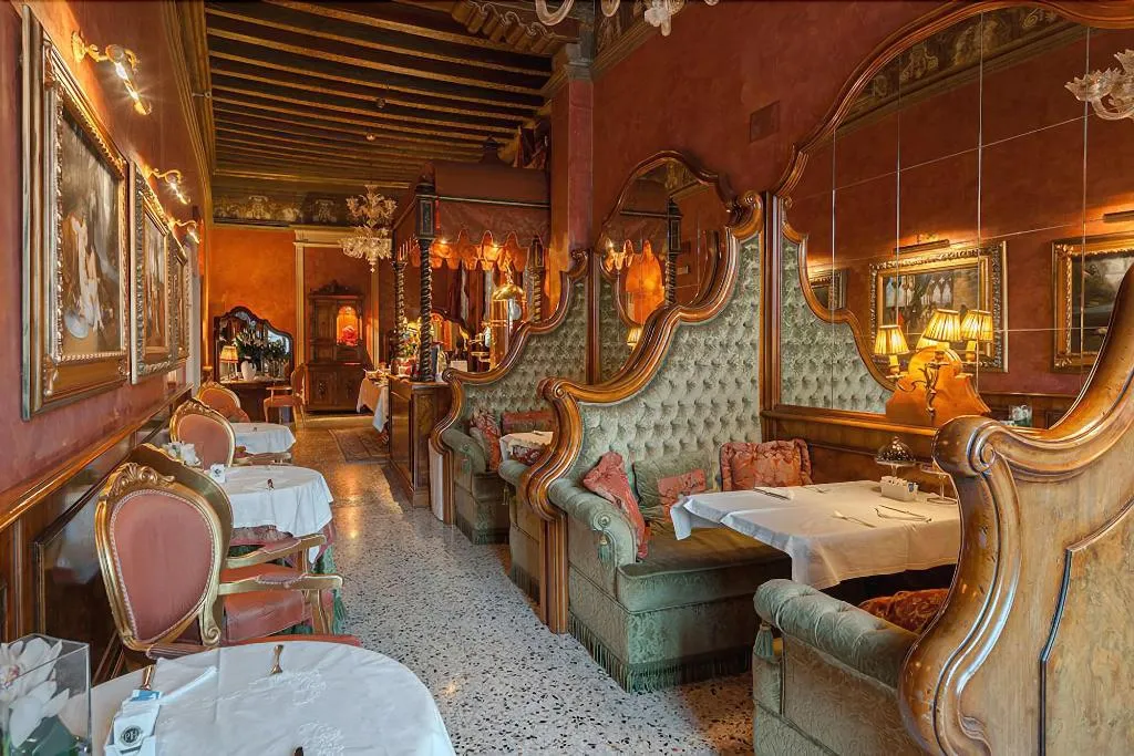 Restaurant, Hotel Al Ponte Antico, Venice
