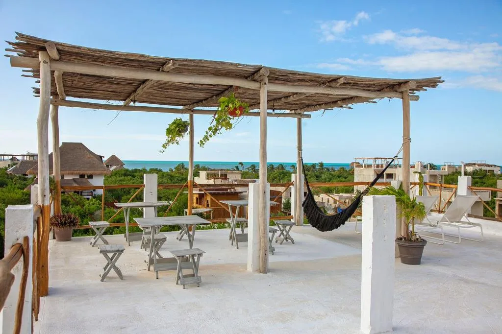 Terrace, Aak Estudios Holbox, Cancun Area
