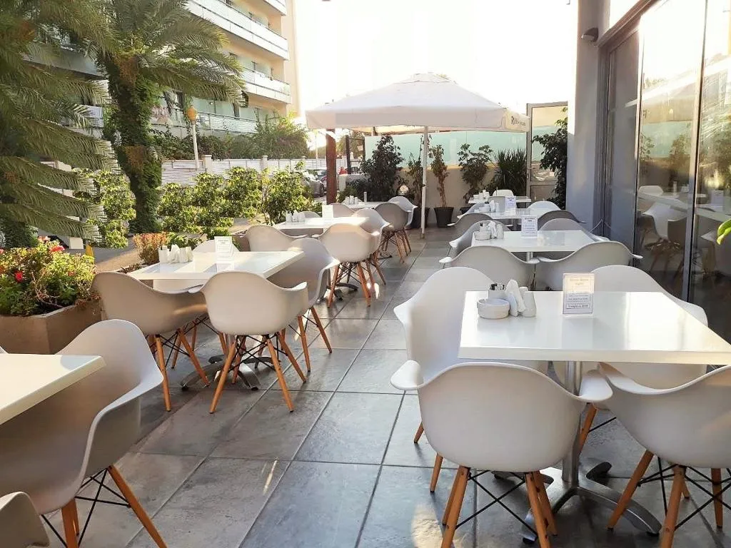 Terrace, Elite Hotel, Rhodes