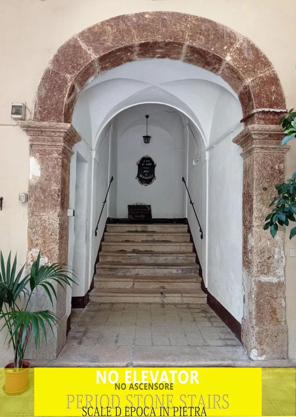 General view, B&B Ai Lumi, Palermo