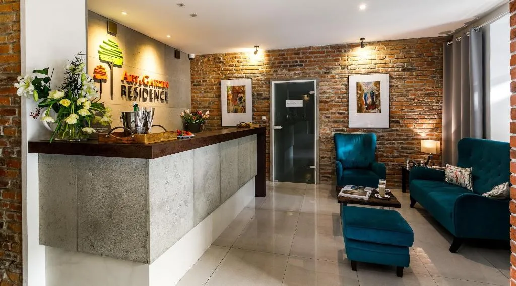 Lobby, Art & Garden Residence, Krakow