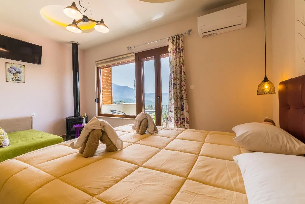 Double or Twin MOUNTAIN VIEW Room, Aravanes Mountain Resort & Eco Cuisine, Crete