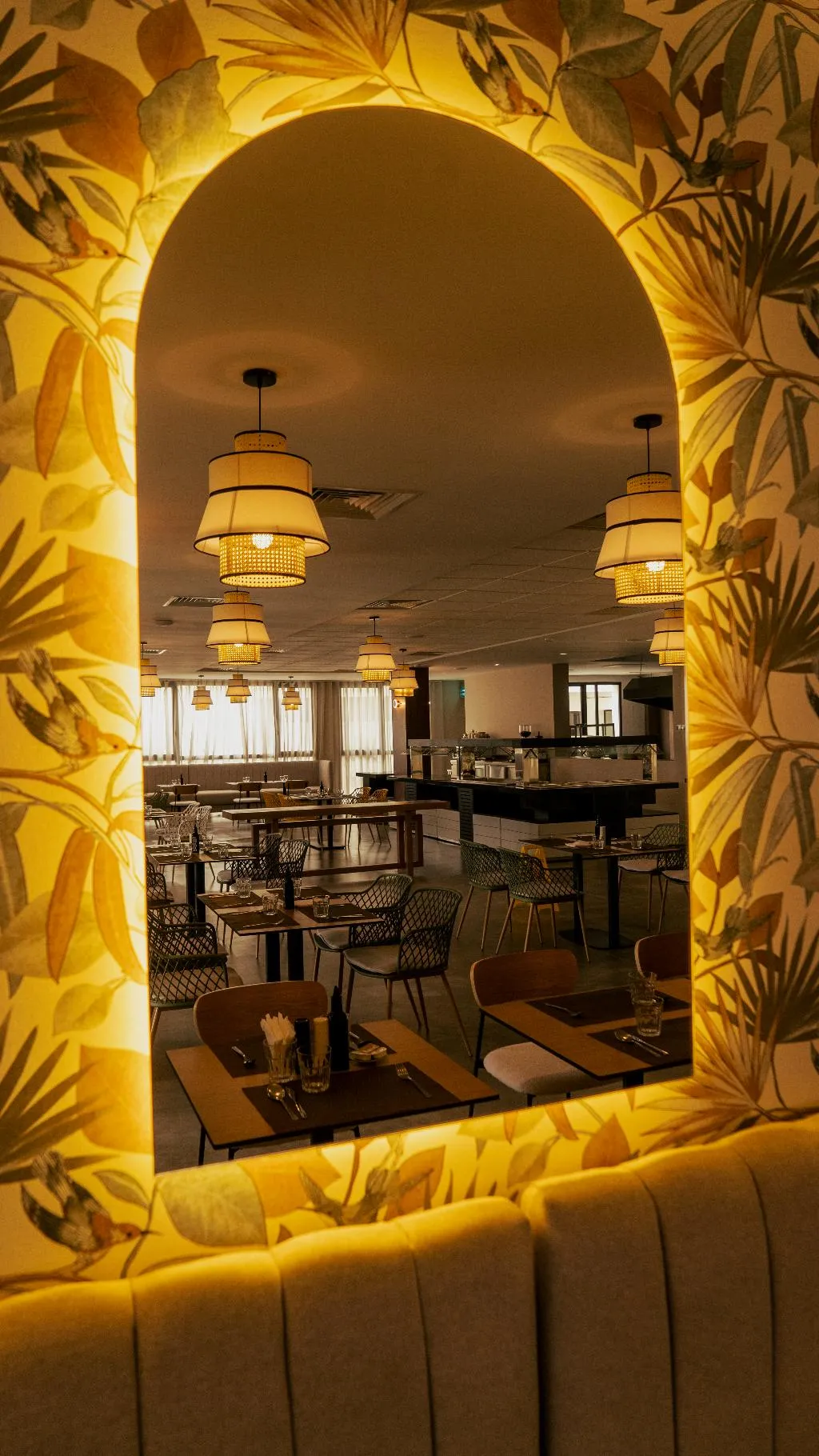 Restaurant, Hotel Ben Batouta, Tangier