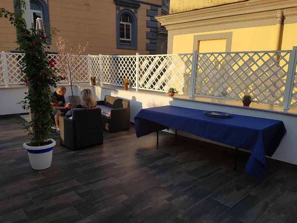 Terrace, Hotel San Michele, Naples