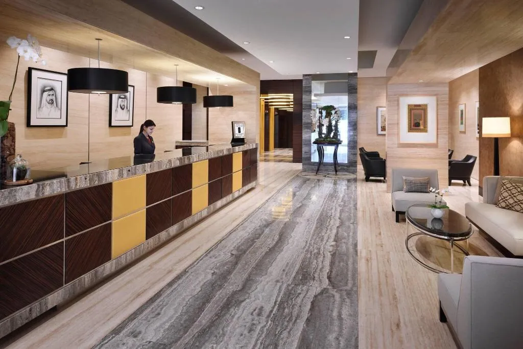 Lobby, Dubai Marriott Harbour Hotel & Suites, Dubai