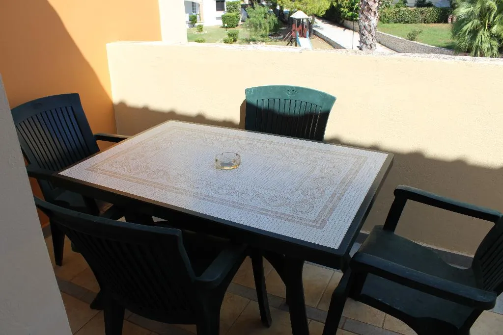 Terrace, Elanthi Village Apartments, Zante