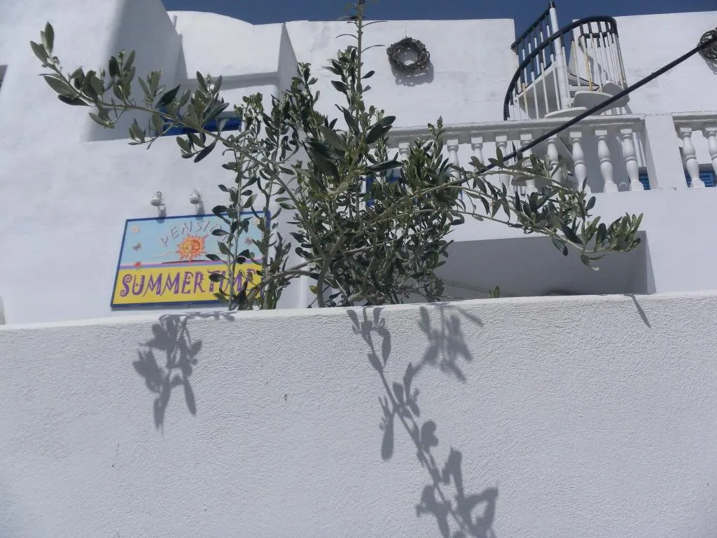 General view, Summertime, Santorini