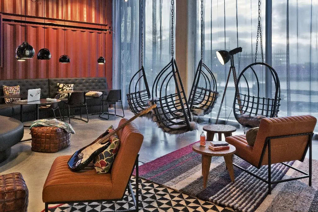 General view, Moxy Amsterdam Houthavens, Amsterdam