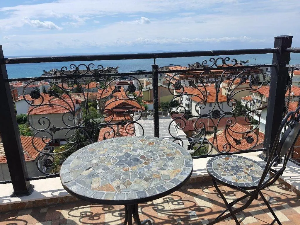 Terrace, Roel Residence Apartments, Bourgas