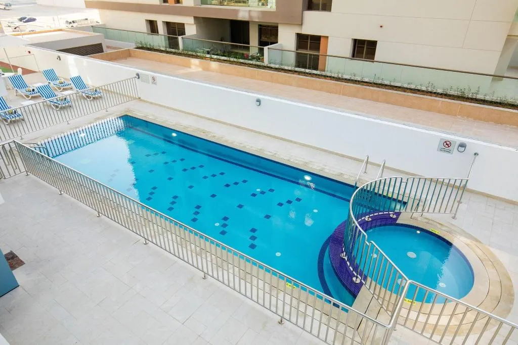 Terrace, Rose Executive Hotel - Dwtc, Dubai