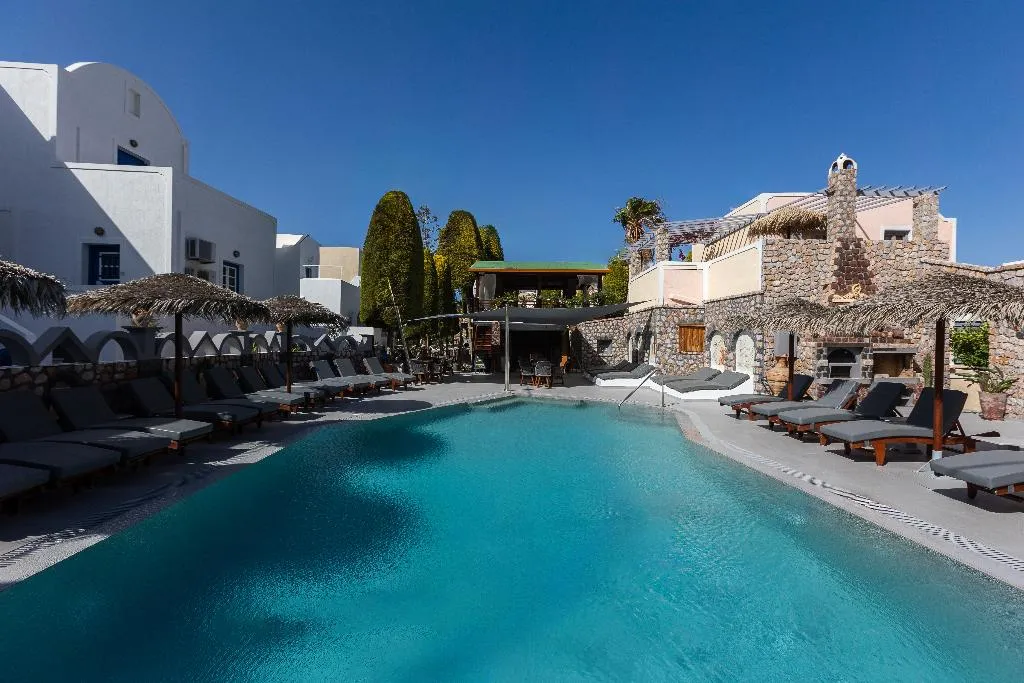 Pool, Polydefkis Hotel, Santorini