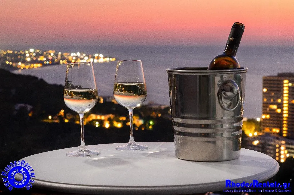 Terrace, Rhodes Skyline Suites, Rhodes