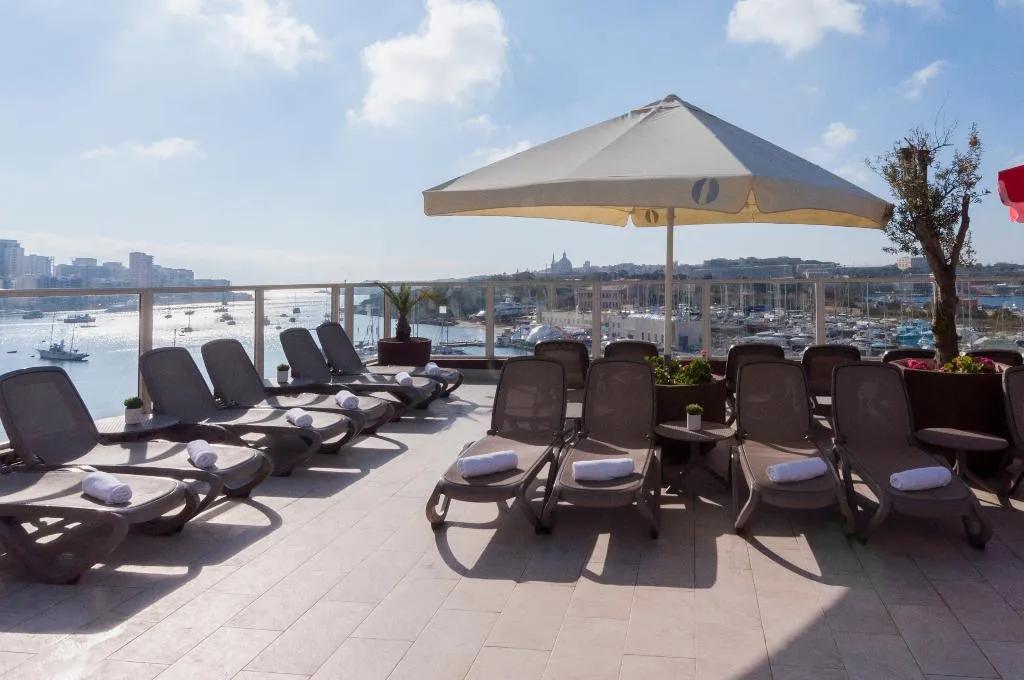 Terrace, Bayview Hotel by ST Hotels, Malta