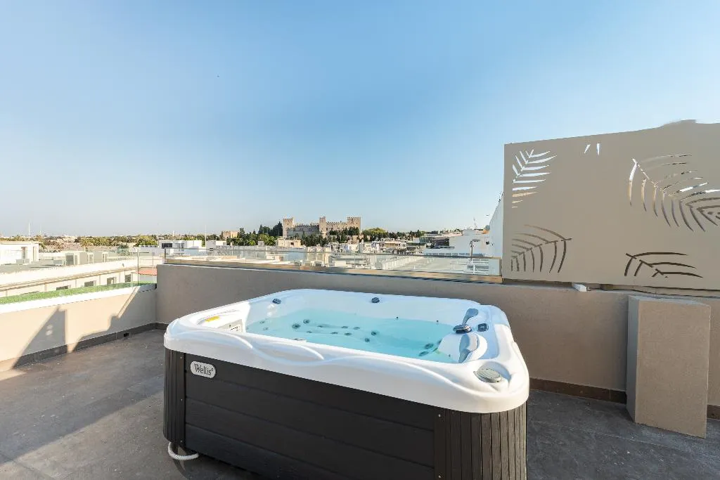 SUITE DELUXE ONE BEDROOM Room, Philia Center Suites, Rhodes