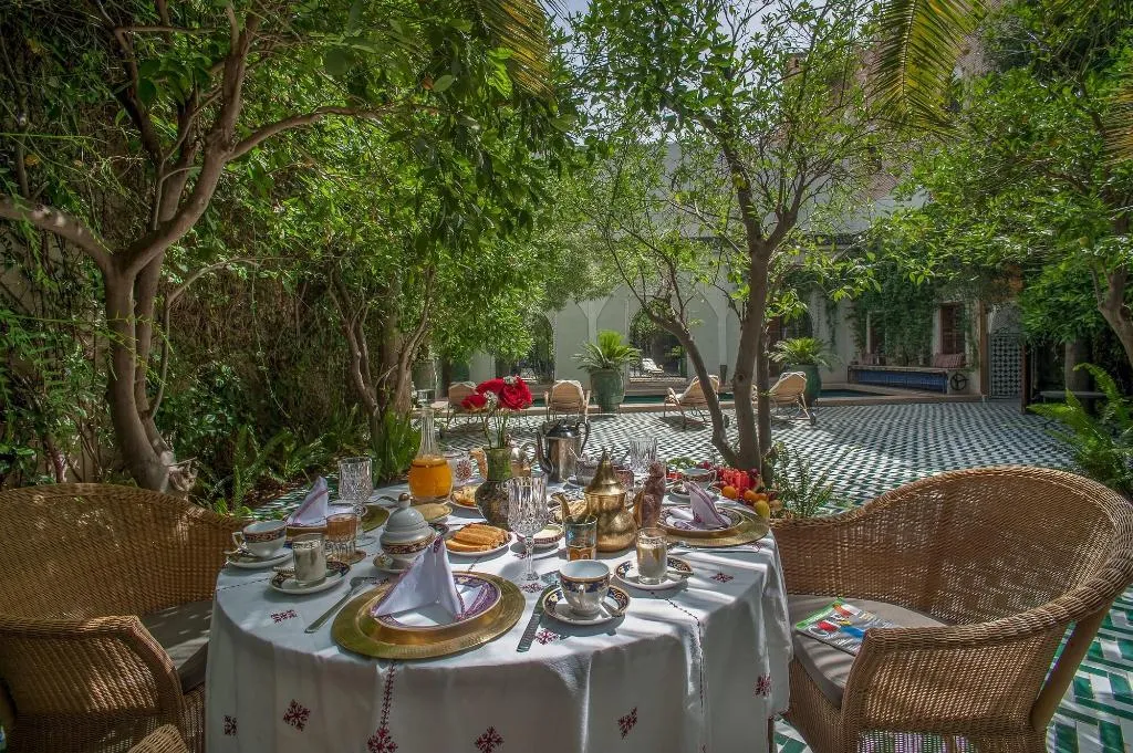 Restaurant, Riad Laurence Olivier, Marrakech
