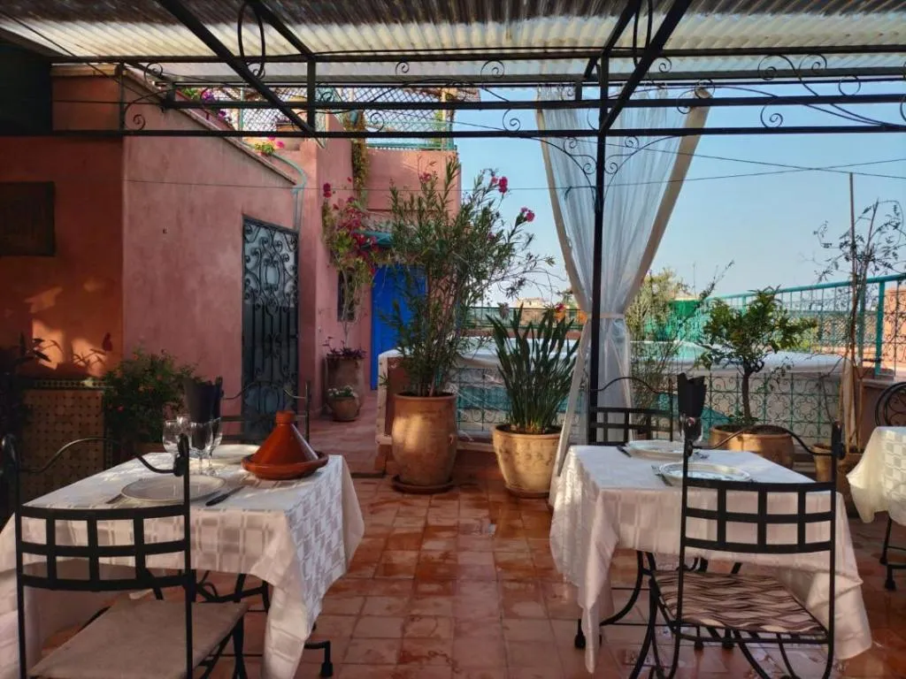 Terrace, Riad Bianca, Marrakech