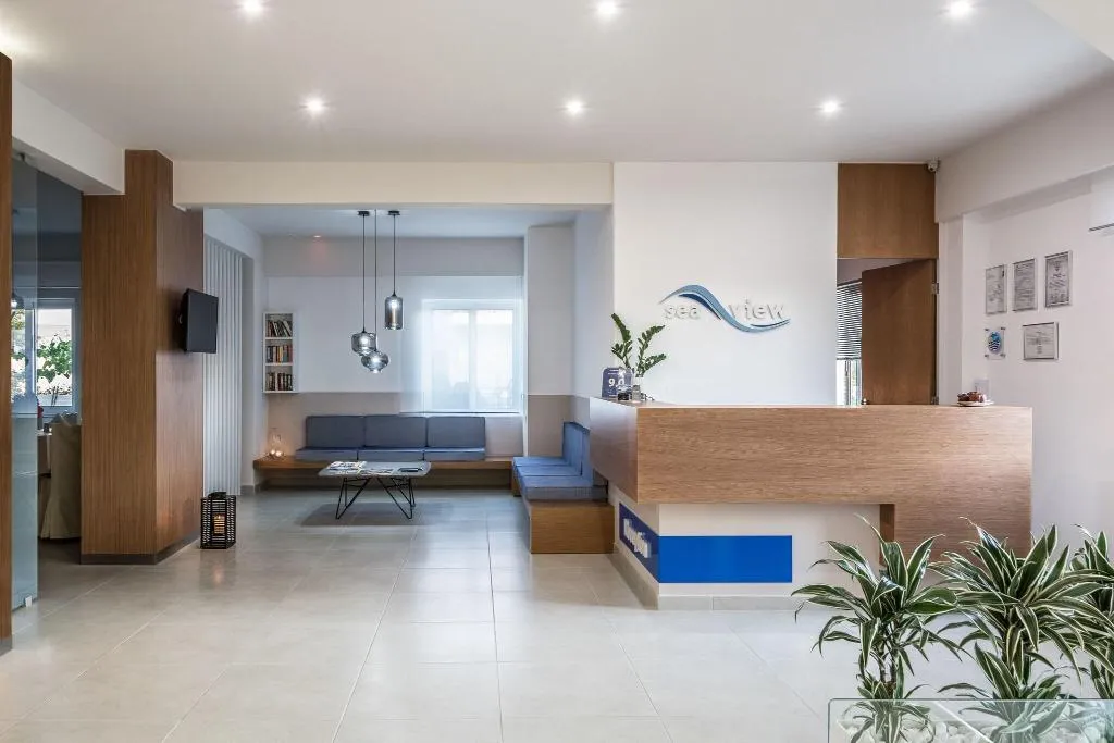 Lobby, Sea View Hotel & Apartments, Crete