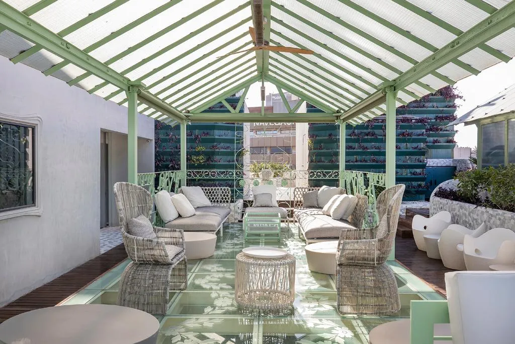 Terrace, El Palauet Modernist Suites, Barcelona