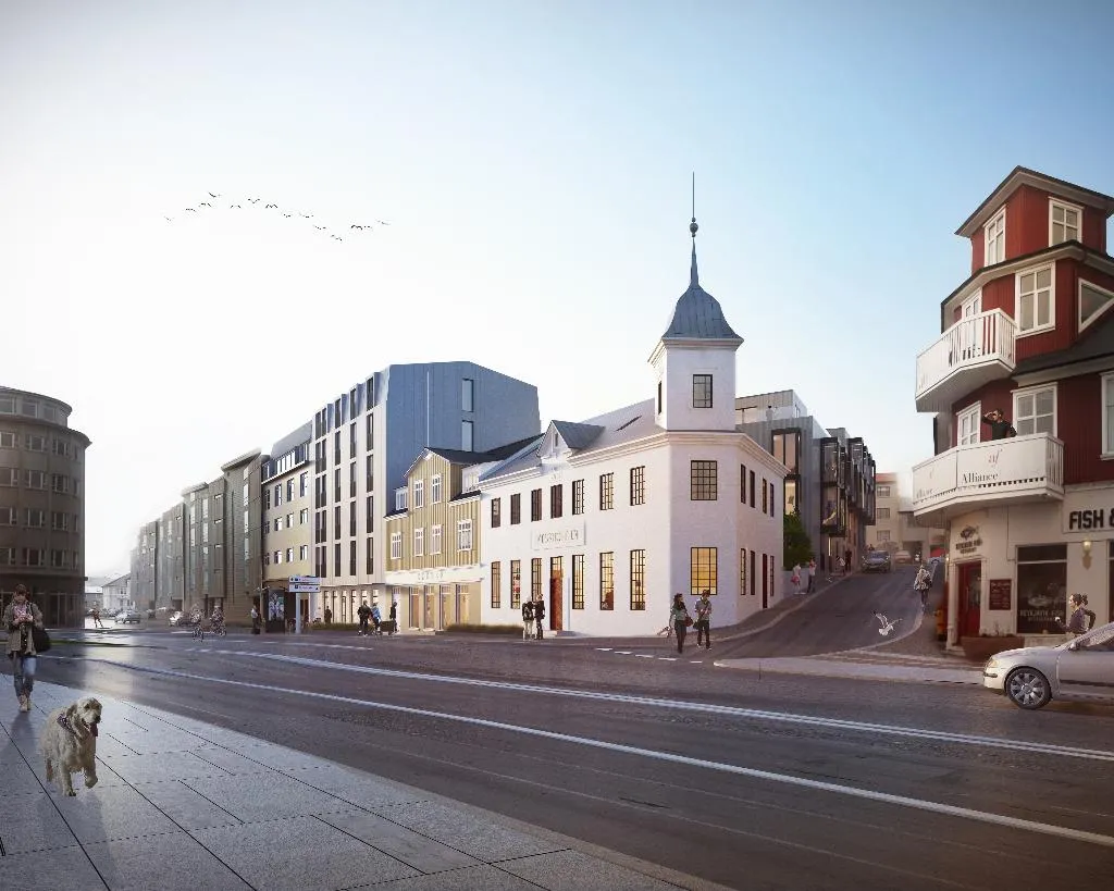 General view, Exeter Hotel, Reykjavik