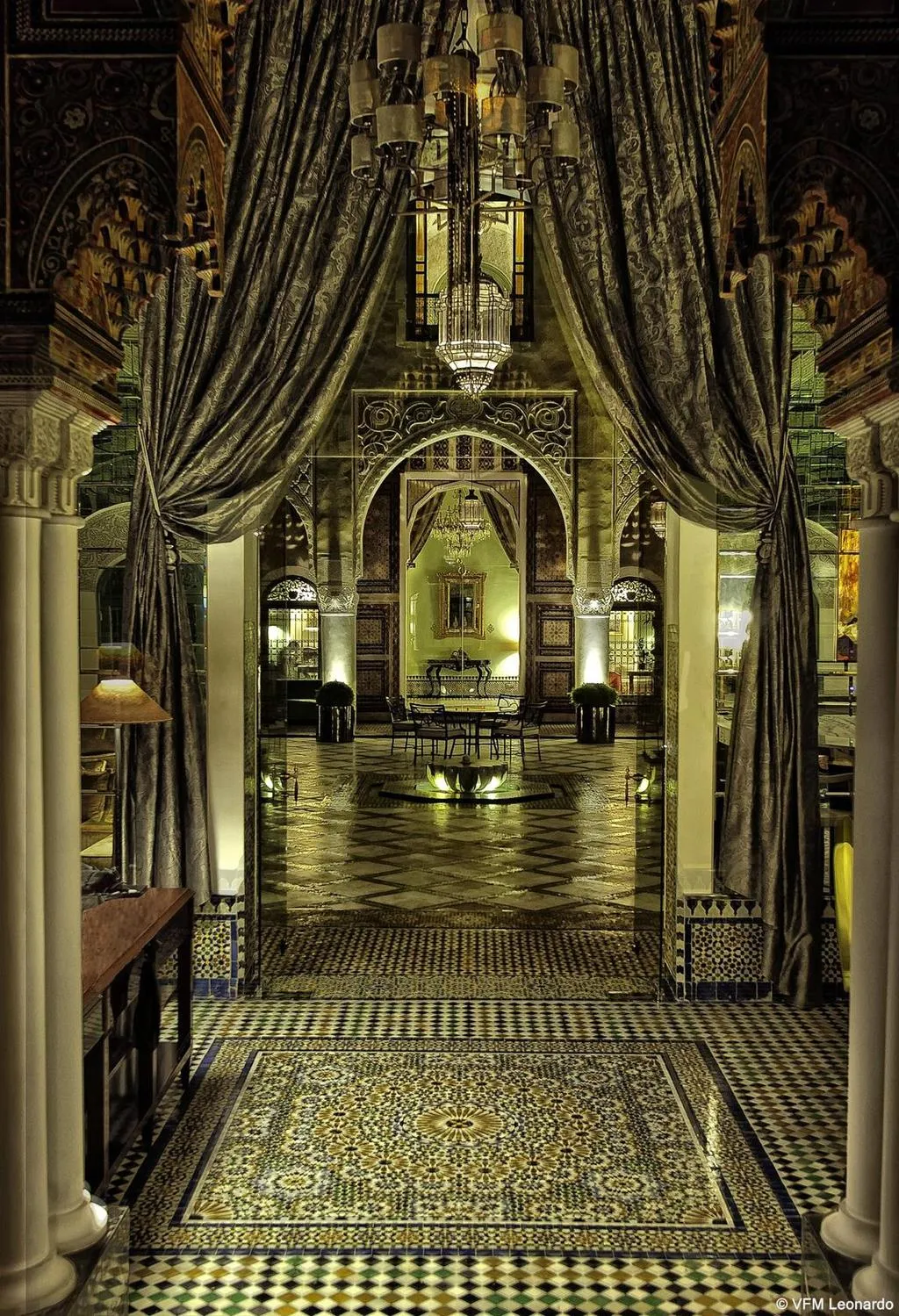 General view, Palais Faraj, Fez