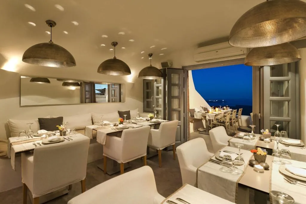 Restaurant, Kapari Natural Resort - member of Unique Lodges Na, Santorini