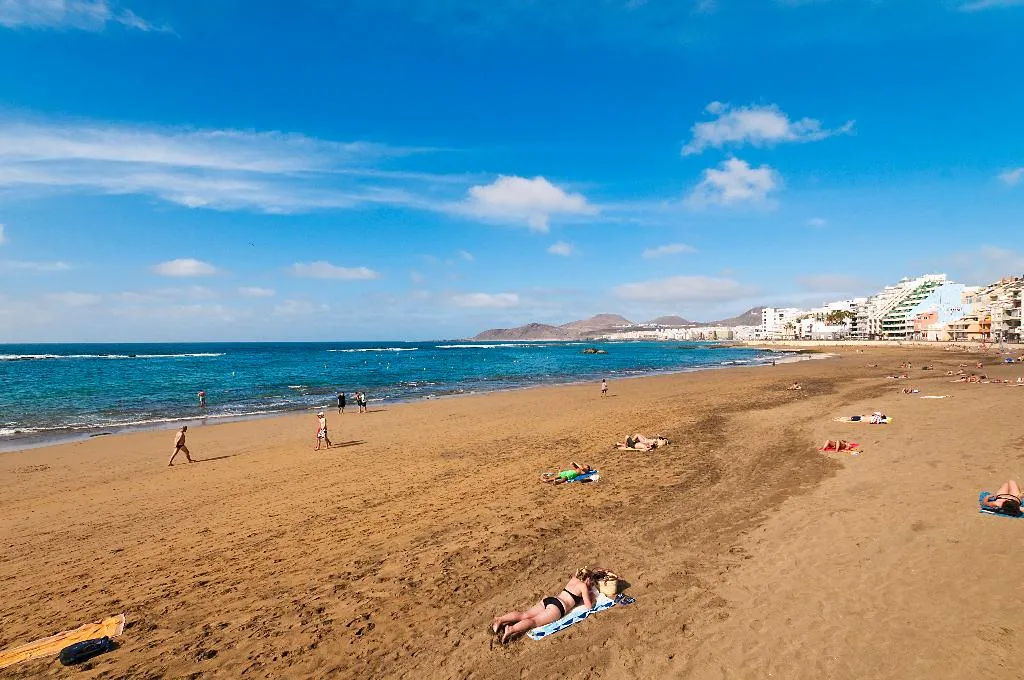 Beach, Hotel Apartamento Bajamar, Gran Canaria