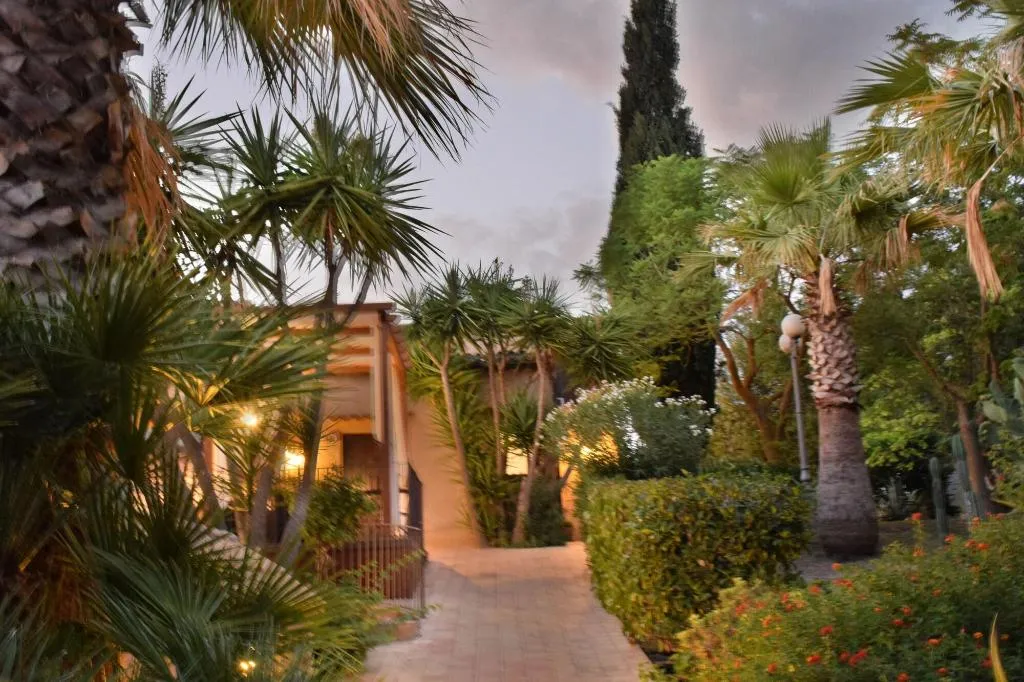 Terrace, Villa Tasca, Catania
