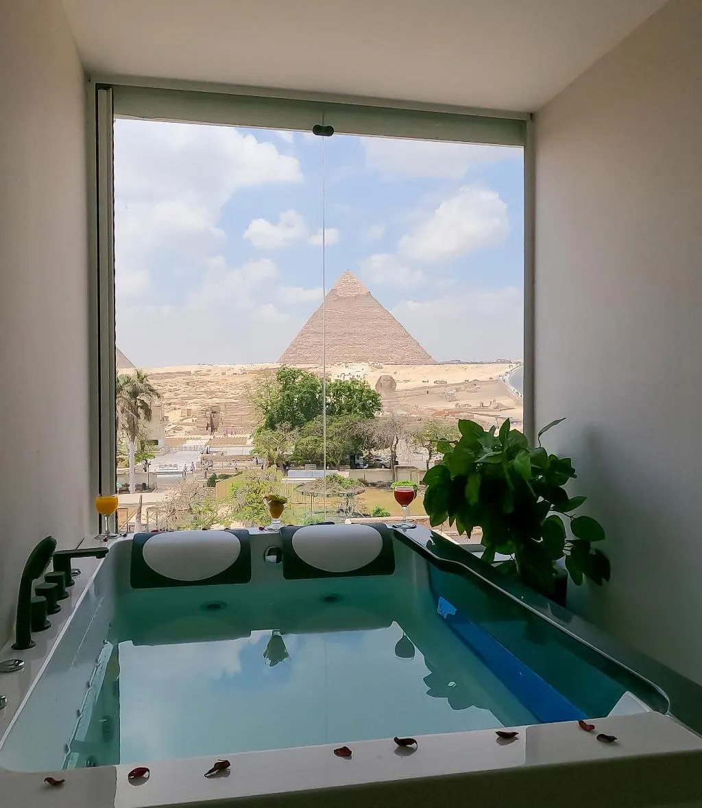 Double or Twin DELUXE WITH JACUZZI Room, Giza Pyramids View Inn, Cairo