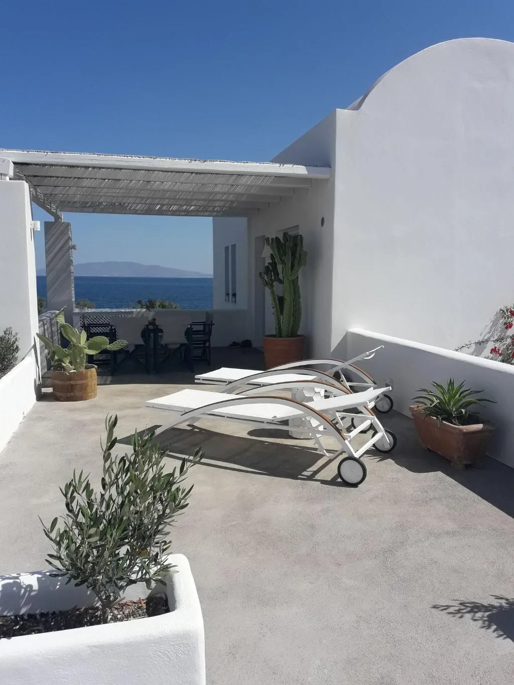 Terrace, Sun Anemos Resort, Santorini