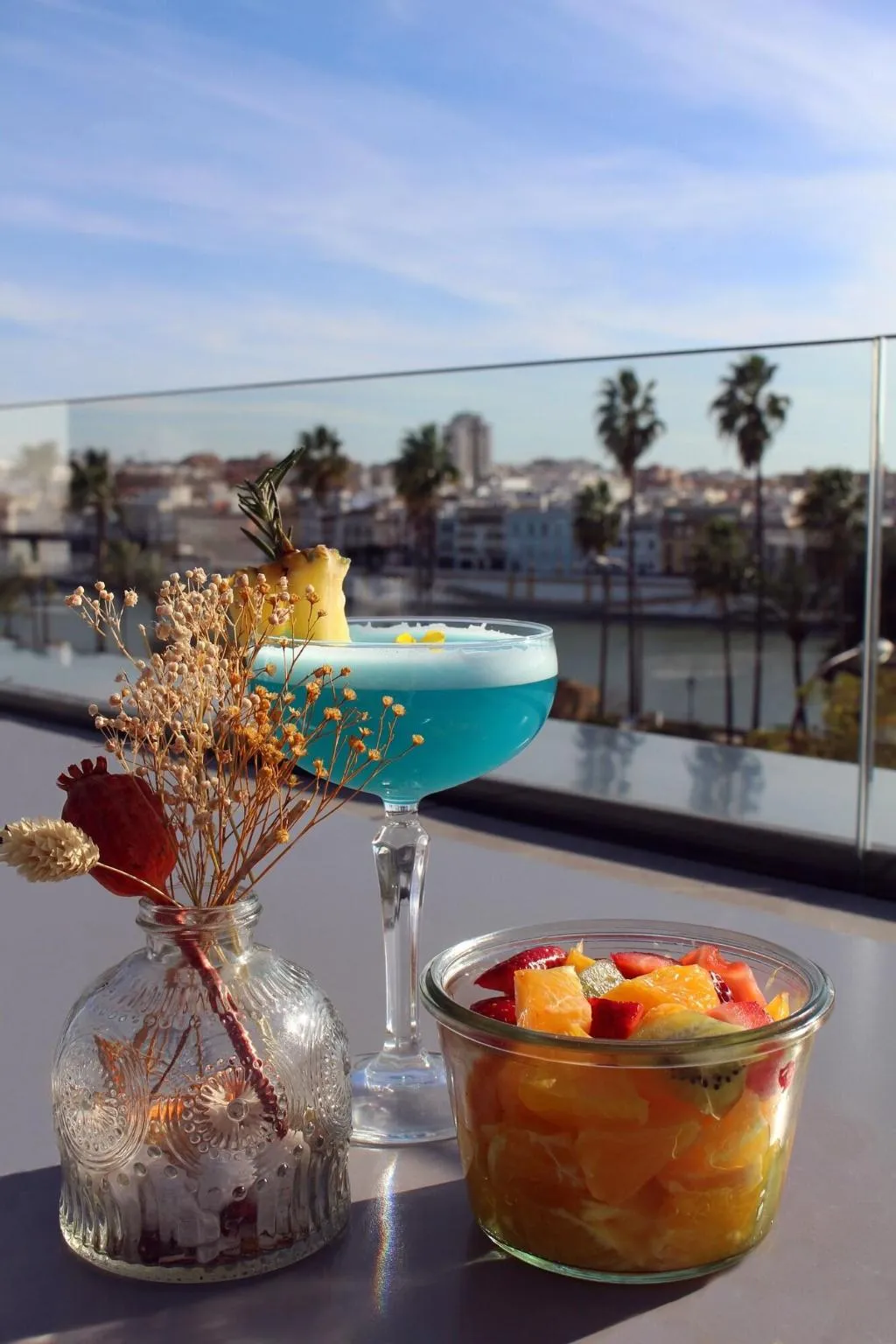 Terrace, Hotel Kivir Sevilla, Seville