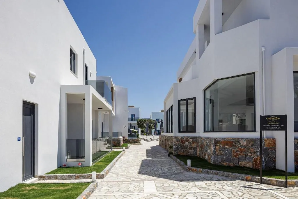 General view, Golden Bay Boutique Hotel & Bungalows, Crete