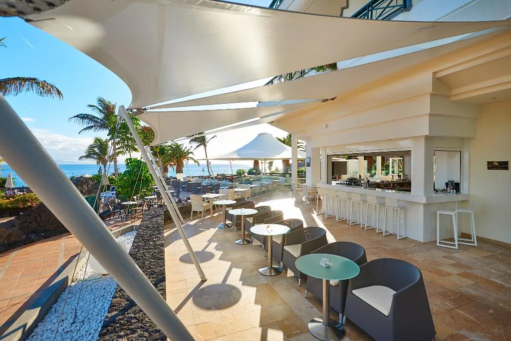Terrace, Hipotels Natura Palace, Lanzarote