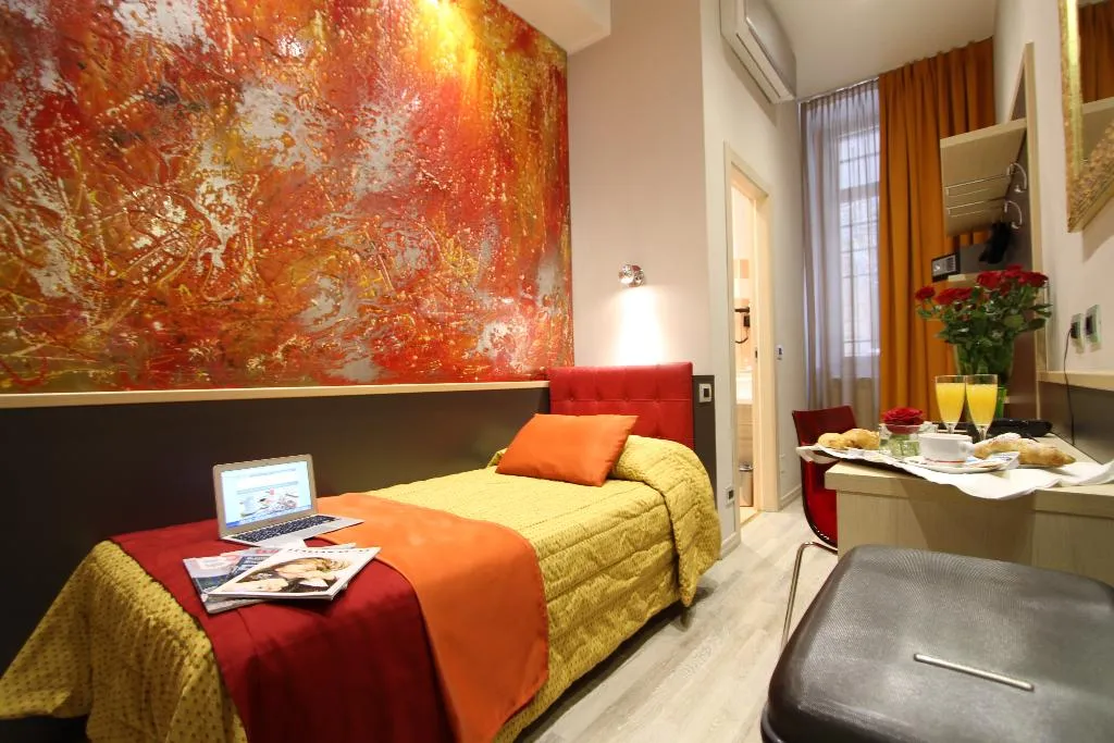 SINGLE BASIC Room, Hotel Demó, Milan