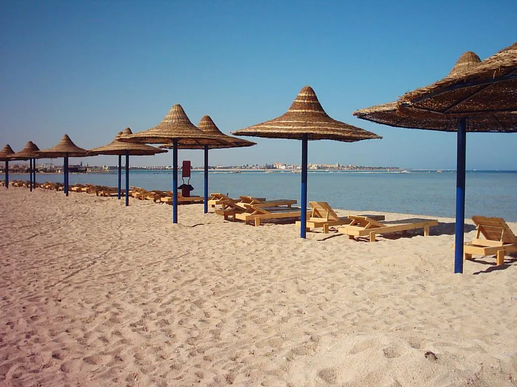 Beach, Royal Pharaoh Resort & Aqua Park, Red Sea Riviera