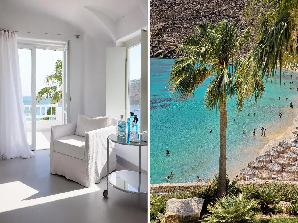 BUNGALOW SEA FRONT Room, Mykonos Blu, A Resort to Live, Mykonos