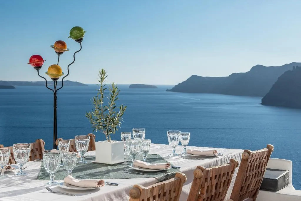 Restaurant, Fanari Villas, Santorini