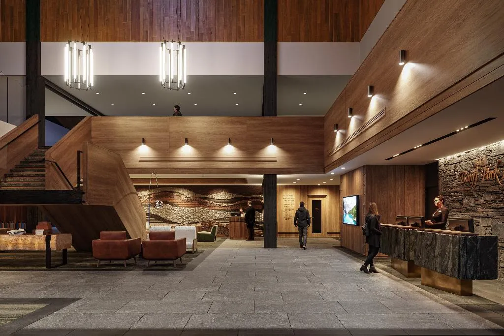 Lobby, Banff Park Lodge Resort, Calgary, Alberta