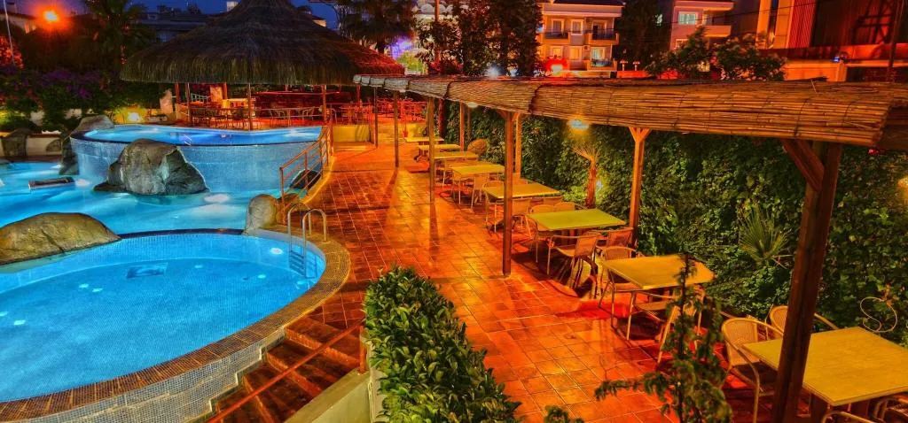 Terrace, Marmaris Begonville Hotel, Dalaman